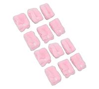 TOPINCN Hair Rollers in Soft Pink Coral Fleece for Heat Hairstyle Tools, Curl the Hair Easily for Long and Short, 12 Pcs Curracles for Sleep