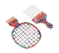 TOPINCN Hair Twist Comb Set for Black Men Stylish Curling and Picking,