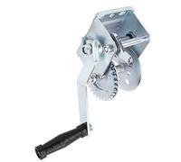 TOPINCN Hand/Cranking Metal Trailer Winch for Yacht Boat, Durable Iron Capstan Hand Winch for Bad Weather, for Boating Enthusiasts