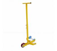 TOPINCN Hand Push Tape Sticking Machine, Manual Pushing Tape Striping Applicator with Rubber, Ground Applicator Protection and Laying for Court Work Site Safety Area