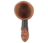 TOPINCN Handmade Tea Strainers, Natural Bamboo Tea Filter Mini Fine Mesh Strainer Kitchen Gadget for Chinese Tea Ceremony (#3)