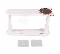 TOPINCN Hanger Organizer Stacker, Clothes Hanger Storage Rack Multifunctional Punch Free Hanger Hook Home Clip Hanger Collector (White)