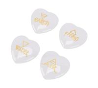 TOPINCN Heart Shaped Crystal Stones, Hand Carved Pocket Stones for | Natural Crystal Material, Suitable for Desk Decor, Gift Giving, or Stress relief. Slight Unique Variations Add charm.