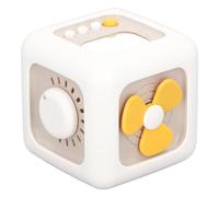 TOPINCN Hexahedral Busy Ball, 6 Sided Rotation Drawer Switch Push Toy Help Relieve Stress, Fidget Gadget Sensory Toy Early Educational Puzzle Toys for Kid Adult