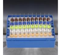 TOPINCN High Hardness Micro Drill Bits, Smooth Chip Removal PCB Print Circuit Board Carving Tools, 50pcs