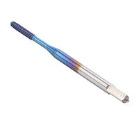 TOPINCN High Hardness Nano Blue Coating Thread Tap for Smooth Thread Forming on Various Applications Tungsten Steel Extrusion Tap (M2)