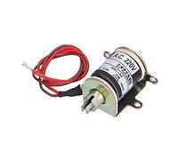 TOPINCN High-Performance Push Pull Electromagnet Solenoid with 10mm Stroke for Traction Tasks - AC220V