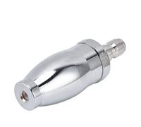 TOPINCN High Pressure Washer Nozzle, Rotating Turbo Nozzle Silver for Boat Cleaning