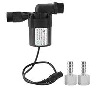 TOPINCN Homebrew Beer Pump Home Brewing System Pump Circulation Fluid Transfer Plastic Brushless Water Beer Pumps Dc 12V 18W(With Connector)