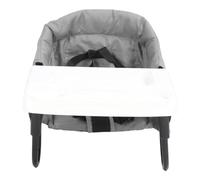TOPINCN Hook On High Chair Fast Table Chair Travel Table High Chair On Baby Eating Chair Booster for Dining (Grey)