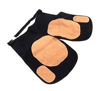 TOPINCN Horse Farrier Apron with 2 Pockets and Detachable Leather, Canvas Cattle Stable Apron for Farm Use Stable Tools