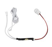 TOPINCN Infrared Human Sensor Switch with High Sensitivity for Energy Saving and Efficient Lighting in Kitchen and Cabinet, DC5-24V 1.5A Mini Body Induction Switch 【4m 120°】