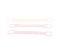TOPINCN Innovative Baby Diaper Fastened Belt Adjustable Cotton Nappy Fasteners for Toddlers 3pcs (Pink Pink Yellow)