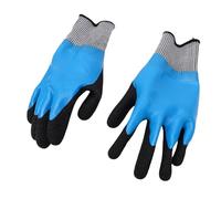 TOPINCN Insulated Electrician Gloves 1000V Voltage Proof Rubber Safety Work Gloves with Non Slip Design for Electrical Contractors Home Warehouse Work