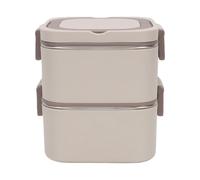 TOPINCN Insulated Lunch Box 304 Stainless Steel Stackable 2 Layers 1400ml