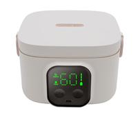 TOPINCN Intelligent Bowl with Constant Temperature, Fast Heating, 7 Gears, Timer for Travelers, Stainless Steel Electric Lunch Container, 500 Ml