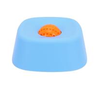 TOPINCN Interactive Rolling Ball Dog Slow Feeder Bowl, Non Slip Lick Bowls for Liquid Food, Slow Down Eating Speed Pet Feeding Bowl (Blue)