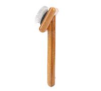 TOPINCN Keep Your Pet with This Bamboo Dog Comb, Which Is Important for Pet Care and Dog Hair Care (No power)