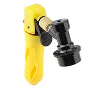 TOPINCN Keg Charger Homebrew Co2 Injector Portable Beer Dispenser Co2 Chargers Handheld Barrel Inflation Valve Home Brewed(Yellow)