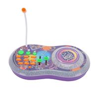TOPINCN Kids DJ Mixer Toy, Phone Connecting Music Creation Party Mixer Turntable Toy with Built in Microphone for Kids, for Fans of Trolls Toys