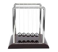 TOPINCN Large Newtons Cradle Balance Balls, 5 Physical Balls Toy Balance Magnetic Ball Home Office Desk Fun Decoration Birthday Gifts (L)