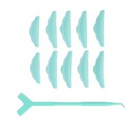 TOPINCN Lash Lift Perm Tool Safe Material 3 in 1 Eyelash Lifting Tool for Salon, 10 Pieces Y Shape Eyelash Separator