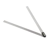 TOPINCN LCD Digital Angle Ruler High Protractor 19.7in Woodworking Tool for Enthusiasts