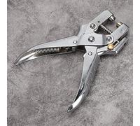 TOPINCN Leather Hole Punch Steel Non-Slip Handle Eyelet Hole Puncher for Leather Plastic Paper
