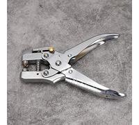 TOPINCN Leather Hole Punch Steel Non-Slip Handle Eyelet Hole Puncher for Leather Plastic Paper