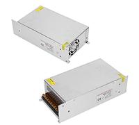 TOPINCN LED Strip Light Switch Power Supply Driver Efficient Low Ripple Aluminum Alloy DC24V for 3D Printer Industrial Automation (#11)