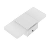 TOPINCN LED Wall Sconce Light, Acrylic Aluminium LED Rotatable Plate, Soft Lighting for Living Room, Bedroom, Corridor Bed Night Decorative Lamp (14 * 6)