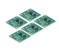 TOPINCN Li Battery Charging Controller High Compatibility 9012 Model Solar Charge Circuit Board for Solar Column Lamp, Multi-function Garden Lamp 5pcs for Yard Lighting