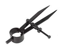 TOPINCN Long Fine Point Jewelry Marking Tool with Square Tapered Legs, Perfect for Creating Circles, Ideal for Engraving Valuables (S(7.8x6.5x2.6cm/3.1x2.6x1in))