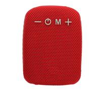 TOPINCN Loud Speaker, Portable Wireless Speaker for Radio Radio Outdoors with a Bracket (Red)