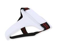 TOPINCN Maintenance for the Groin Area of the Comfortable Ergonomic Cross for Taekwondo, Boxing, Karate Women PU White XL (S)