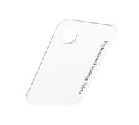 TOPINCN Makeup Palette Spatula Acrylic Mixing Palette for Custom Colors, Ideal for Beauty Enthusiasts, 15 * 10cm / 5.9 * 3.9inch