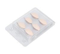 TOPINCN Mannequin Eyelid Exercises with Reusable Eyelashes for Grafting Training, 3 Pairs Pack for Students and Professionals, Silicone Material (Skin Color)