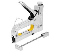 TOPINCN Manual Nailer Adjustable Impact Force Hand Operated Nailing Tool for Women to Easily Use for Furniture and Woodworking Industries Alloy Steel Black 6.1 X 4.3 X 0.9in