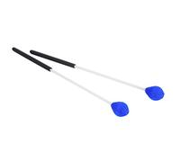 TOPINCN Marimba Mallets Durable Fiberglass Handles Soft Playing Percussion Mallets Set for Beginners