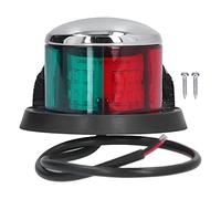 TOPINCN Marine Boat Navigation Light 12LED with 12 Bright LEDs Aluminum Alloy High Brightness Signals Bow Lights for Boats Yachts Decks Signal Lamp Position Lamp