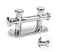 TOPINCN Marine Bollard Anchor,Double Cross Design | Stainless steel material, suitable for fishing boats, rugged construction, hand-polished finish