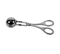 TOPINCN Meatball Scoop Stainless Steel Meat Baller Maker Cookie Dough Scoop for Kitchen Ball Size 6.34 * 2.72 Inch