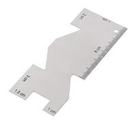 TOPINCN Metal Measuring Gauge Quilting Ruler Sewing Tool Accessory for Sewing and DIY Enthusiasts