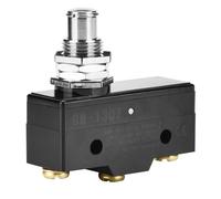 TOPINCN Micro Limit Switch Silver Contacts for Automatic Control and Safety Protection, Ideal for Equipment with Frequent Circuit Switching, Miniature Snap Action Switch Compatible with BM-1307,