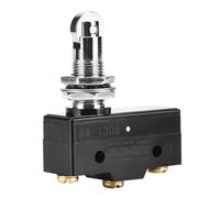 TOPINCN Micro Limit Switch Silver Contacts for Automatic Control and Safety Protection, Ideal for Equipment with Frequent Circuit Switching, Miniature Snap Action Switch Compatible with BM-1307,