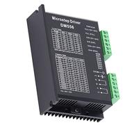 TOPINCN Microstep Driver Stable Structure 5.6A MAXIMUM OUTPUT CURRENT for NEMA23 NEMA34 Stepper Motor Controller 2 Phase DM556 for Electronic Components