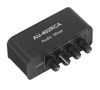 TOPINCN Mini Bidirectional Stereo Audio Switch Splitter with Noise Reduction - Ideal Splitter Selector for Music Enthusiasts