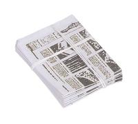 TOPINCN Mini Newspapers Magazines Set, 1:12 & 1:6 Scale Lifelike Miniature Newspaper with Craftsmanship, Dollhouse Decor Accessories for Study Living Room
