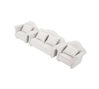 TOPINCN Mini Soft Sofa or Cushion Toys to Be a Bedroom with a Decorative Bedroom Made By Hand (White)