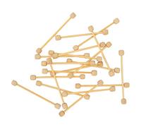 TOPINCN Mini Wood Tapestry Hanging Rods Necklace Scissors Brooch Small 20Pcs Tapestries Decoration Sticks Pole Craft Sticks